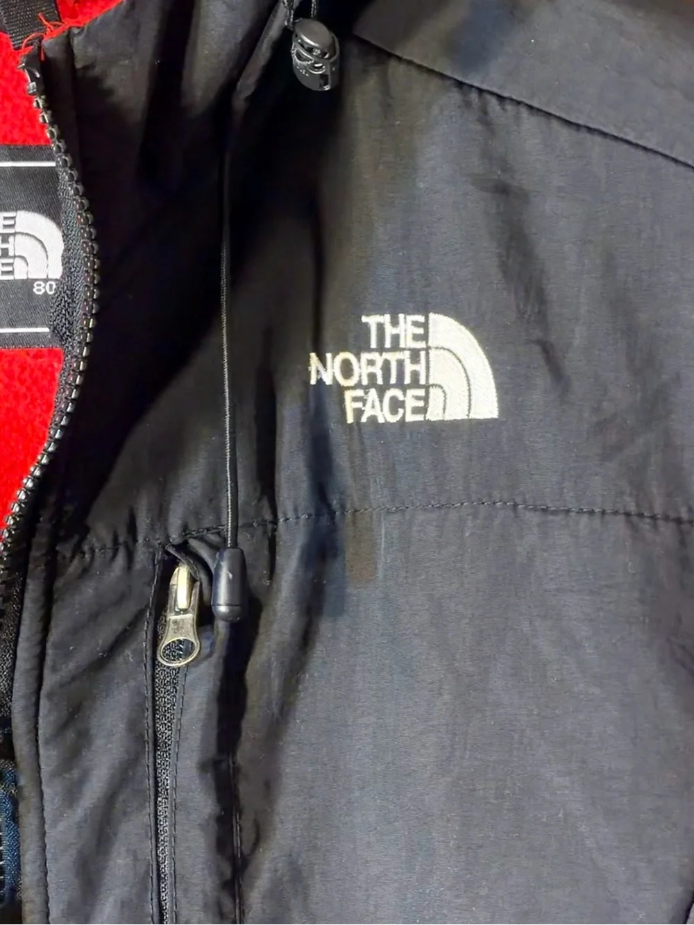 The North Face Vintage Y2K Late 90’s/Early 00’s 800 Down Denali Red and Black